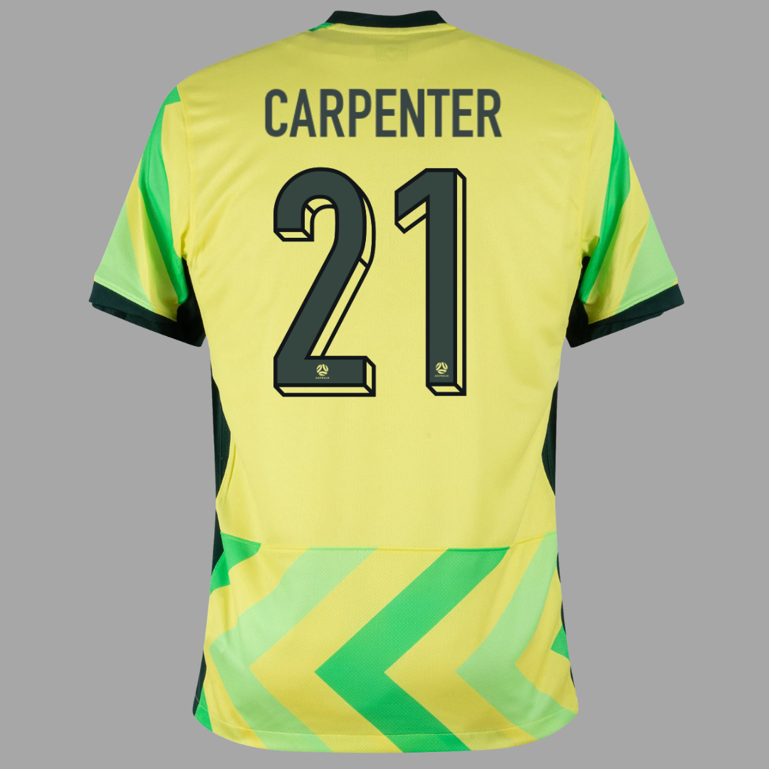 Australia Home 2025 Stadium Straight Fit - CARPENTER 21