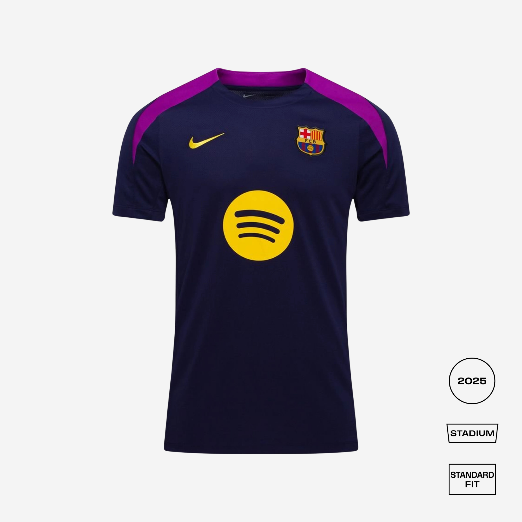 FC Barcelona Strike Straight Fit Short-Sleeve Top