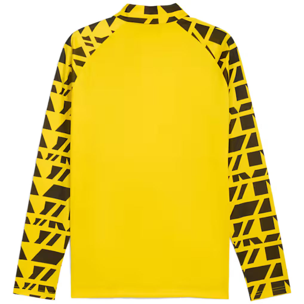 Borussia Dortmund Warm Up 1/4 Zip Straight Fit Top