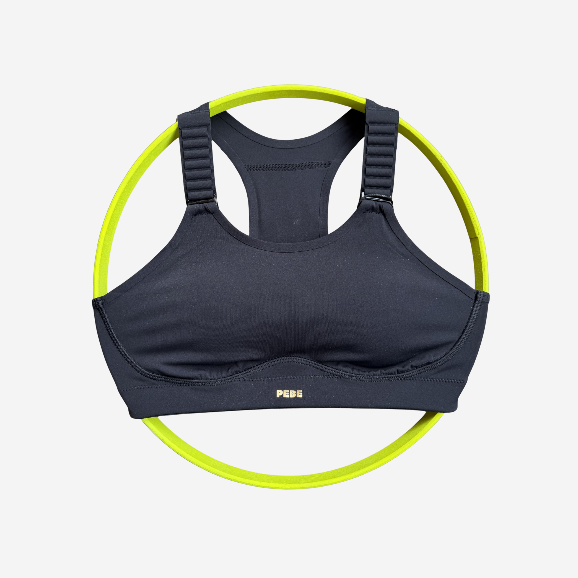 PEBE SPORTS BRA - BLACK