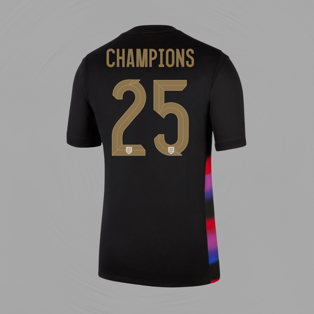 England Away CHAMPIONS 25 Straight Fit Shirt