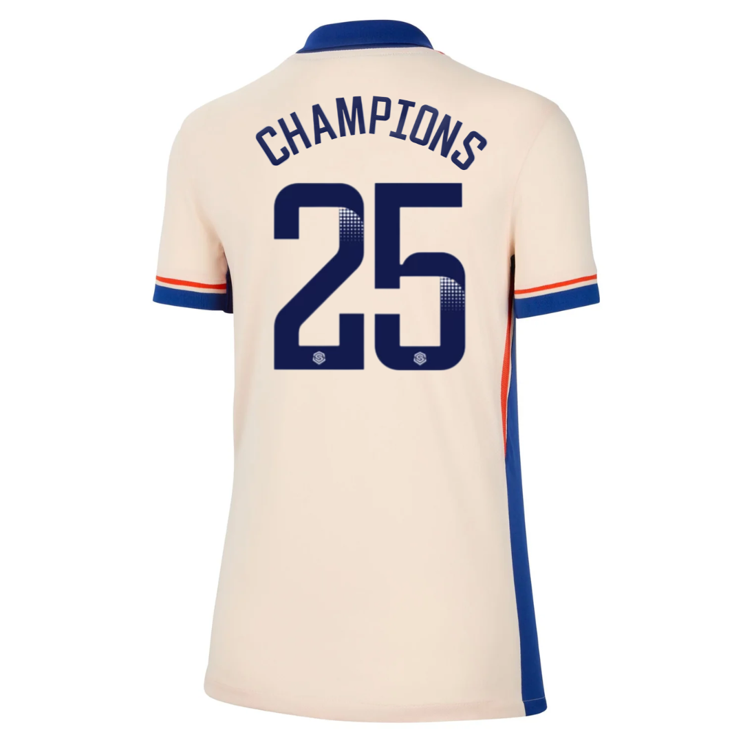 CHAMPIONS 25 Chelsea Away 24/25 Curved Fit Nike Stadium Shirt