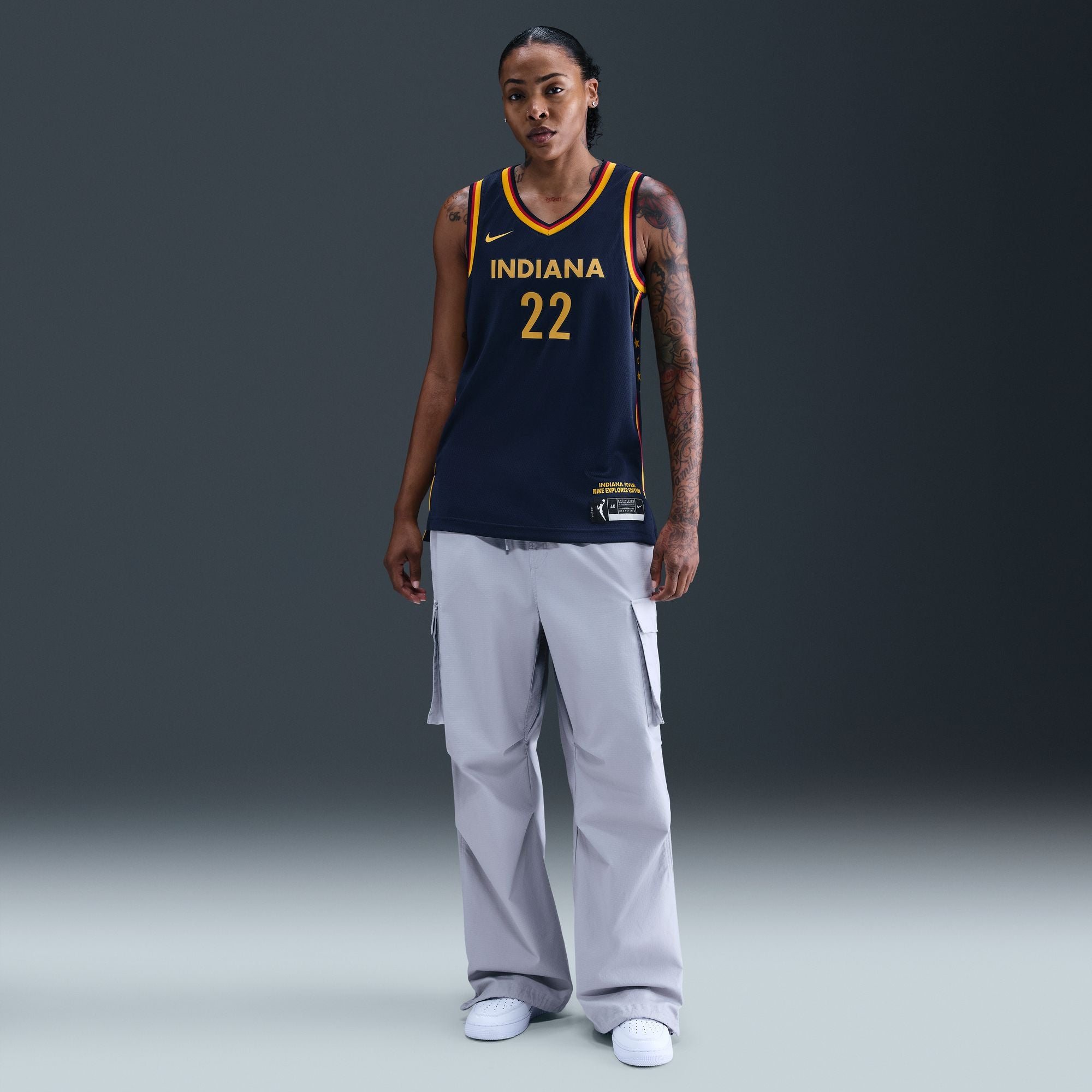 Caitlin Clark Indiana Fever Explorer Edition Curved Fit Jersey