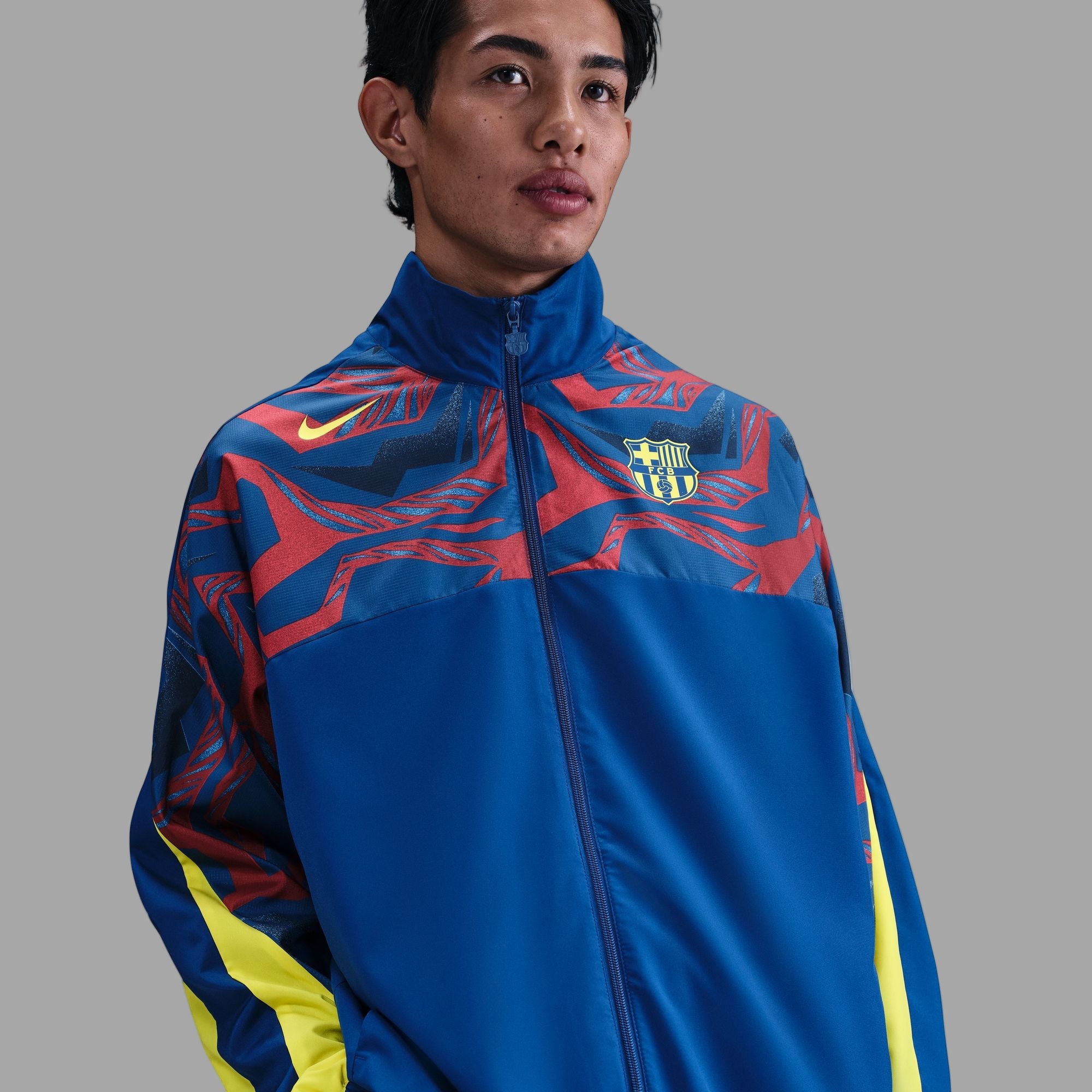 FC Barcelona Woven Jacket Straight Fit