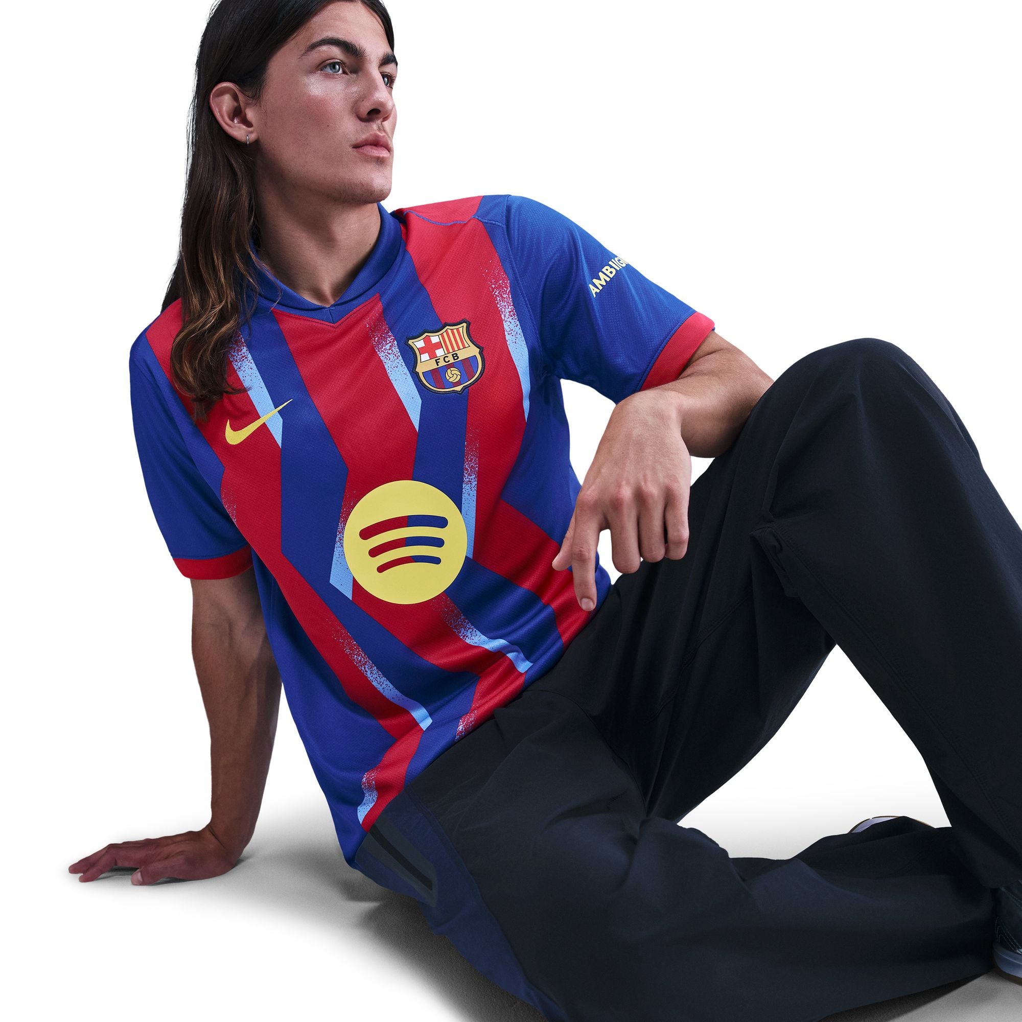 FC Barcelona 2025/26 Stadium Fourth Straight Fit Jersey