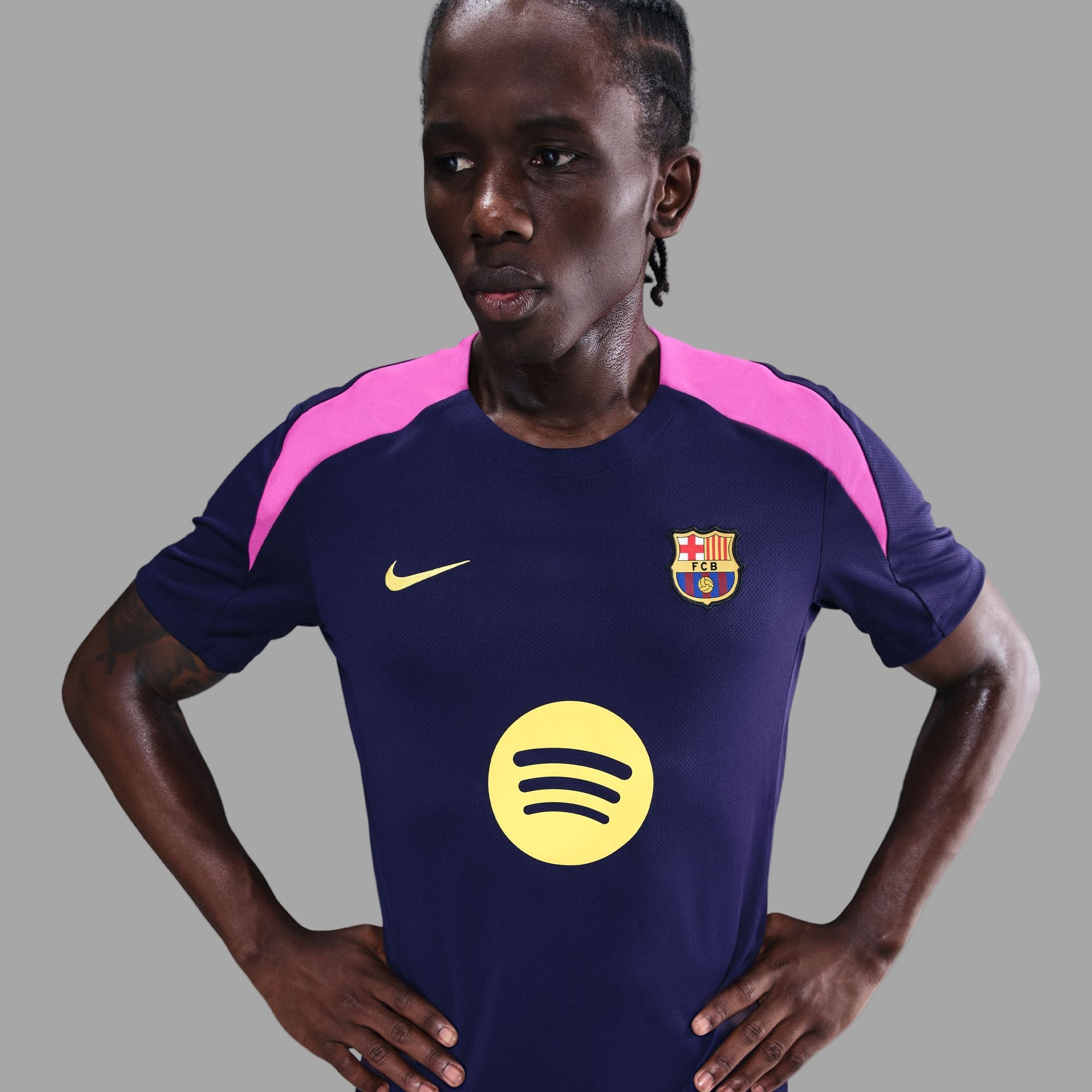 FC Barcelona Strike Straight Fit Short-Sleeve Top