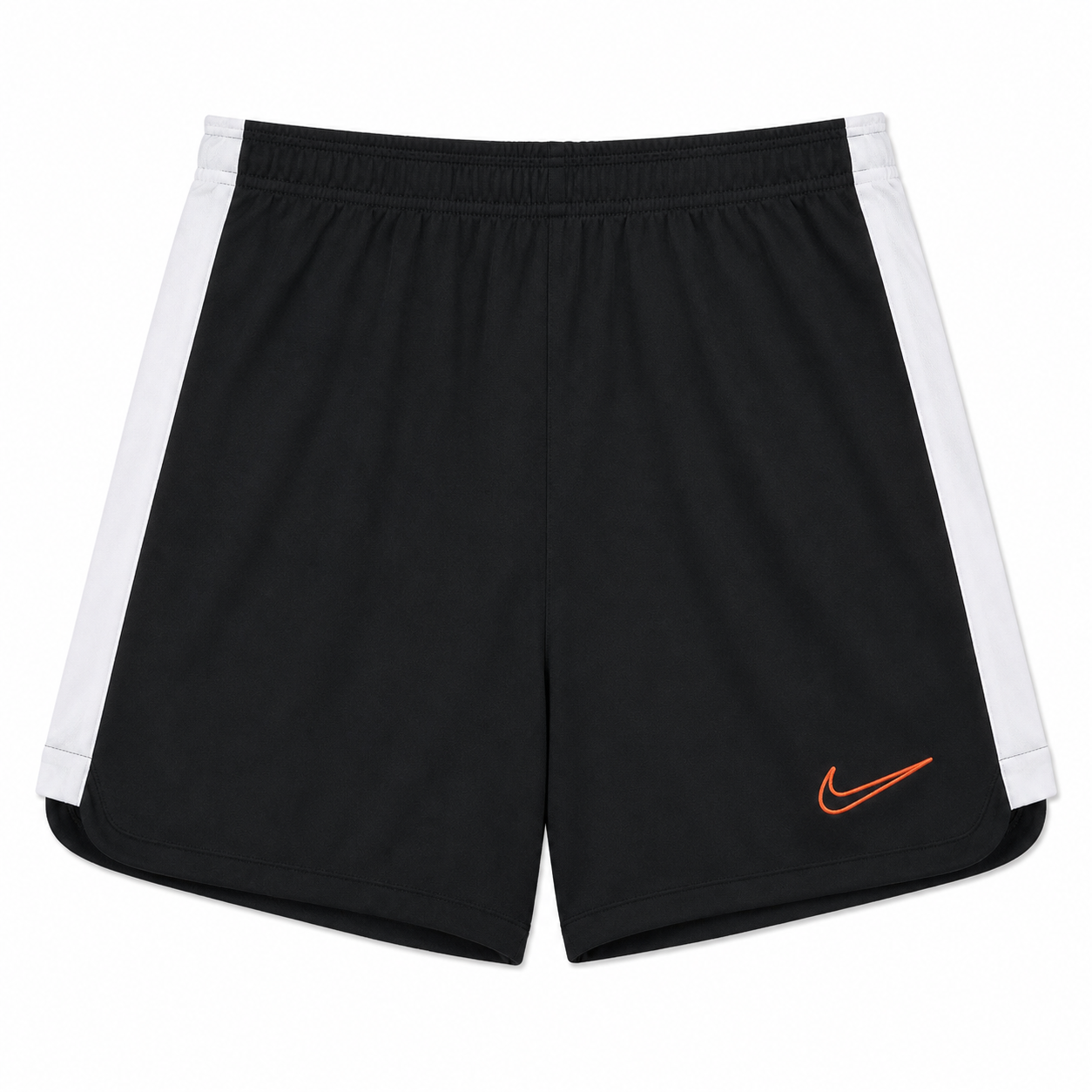 Nike Dri-FIT Black Curved Football Shorts