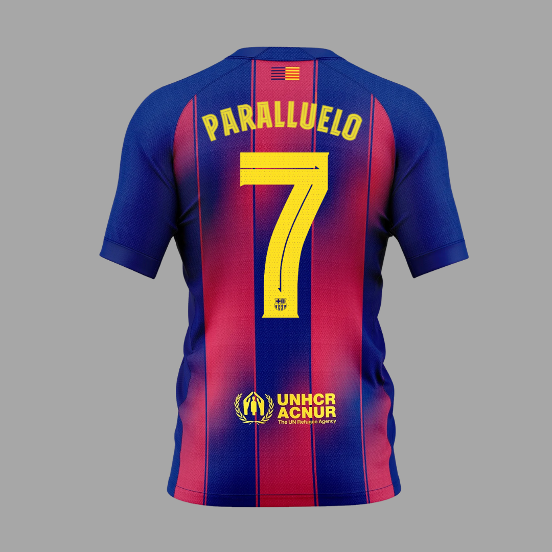 Salma Paralluelo Home Shirt FC Barcelona Men's Fit Stadium Shirt