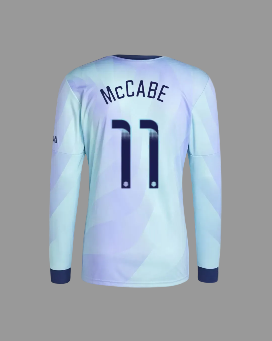 Arsenal 24/25 Adidas Long Sleeve Third Straight Fit Shirt - McCabe 11