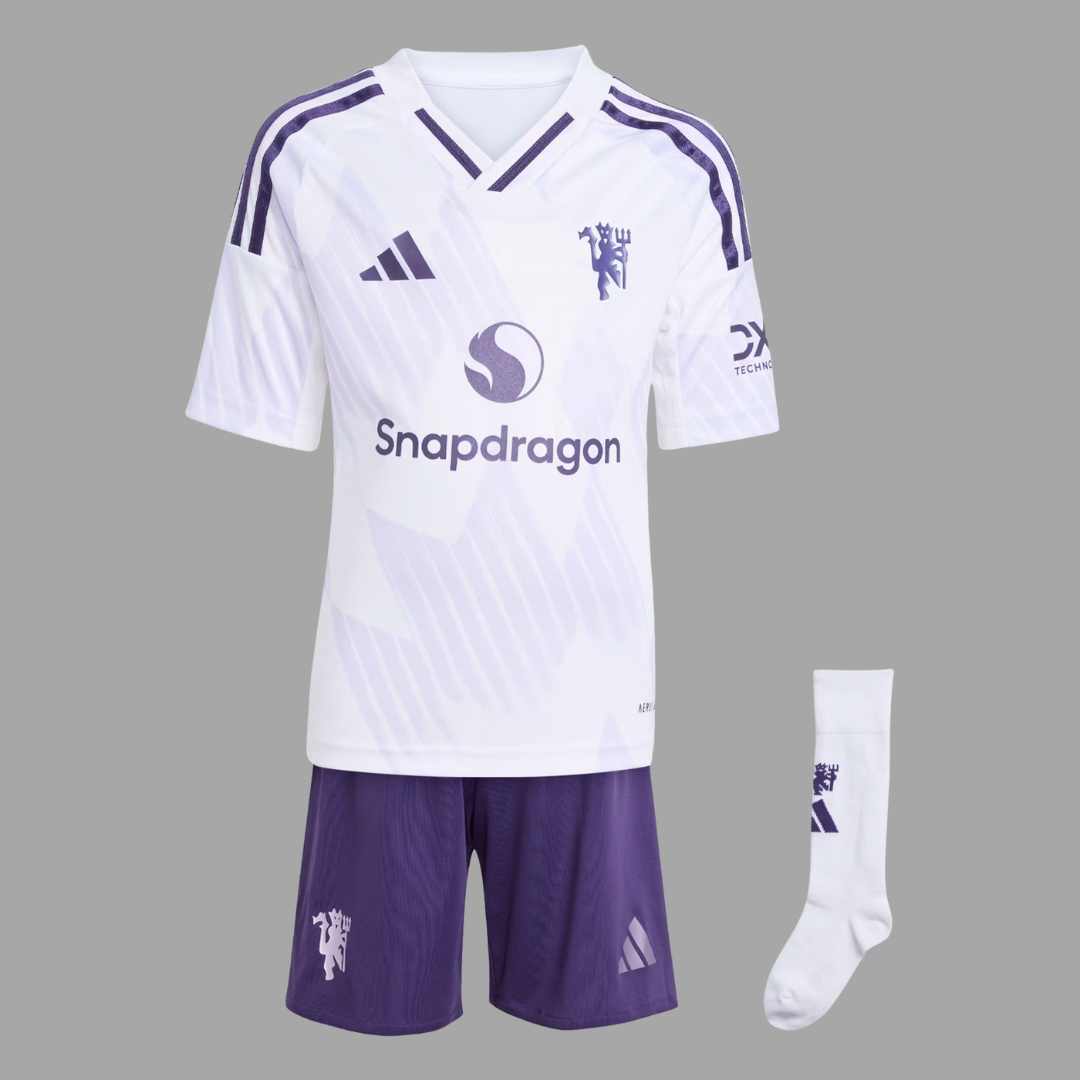 KIDS Manchester United 25/26 Away Mini Kit