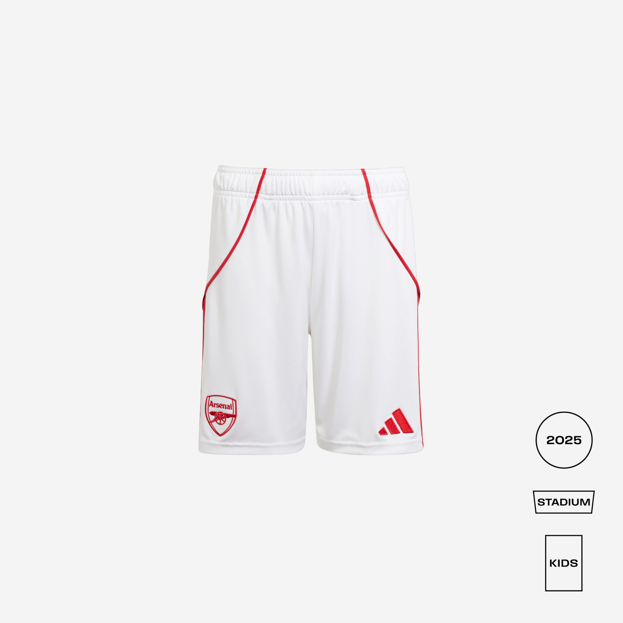 KIDS Arsenal 2025/26 Home Shorts