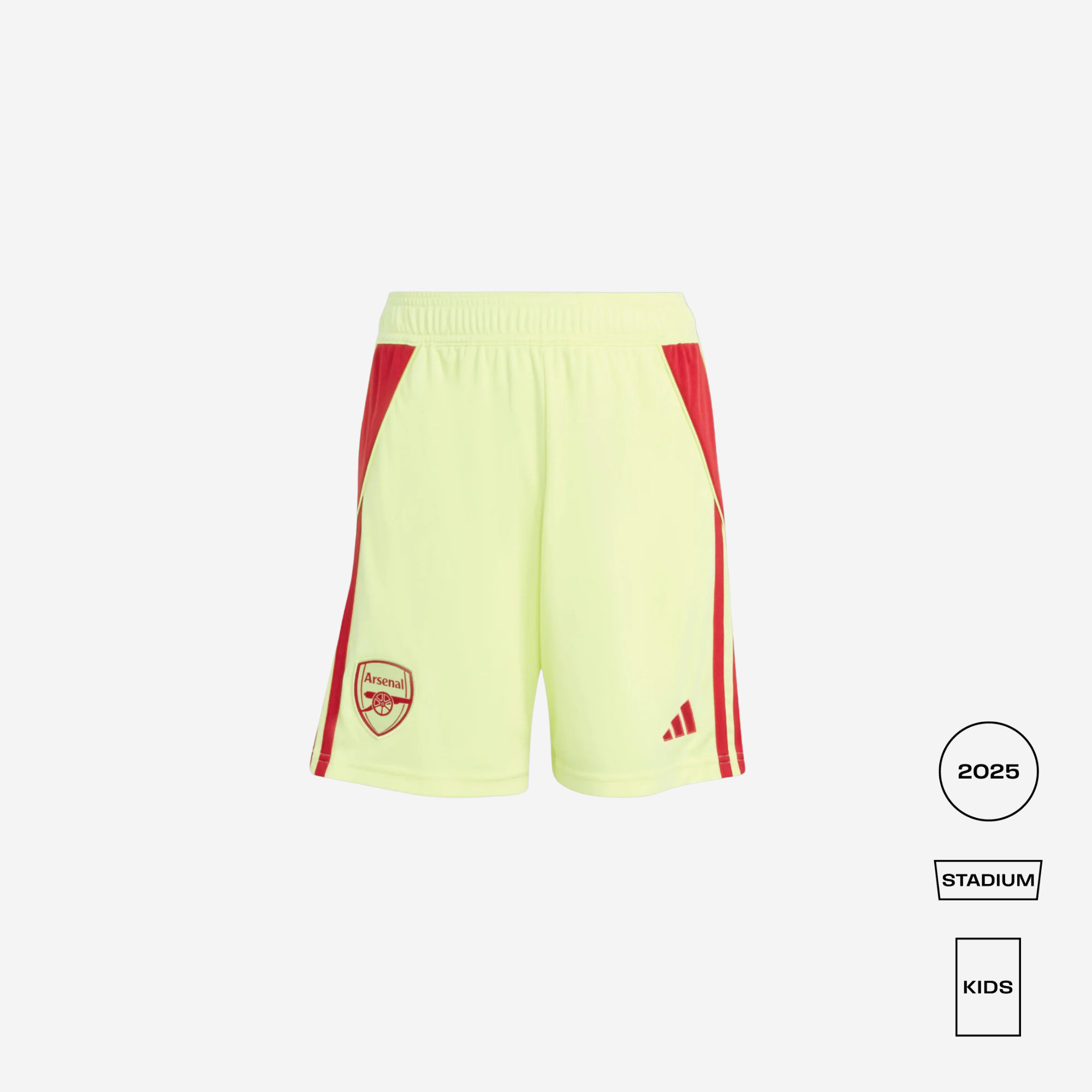 KIDS Arsenal 2025/26 Home Goalkeeper Shorts