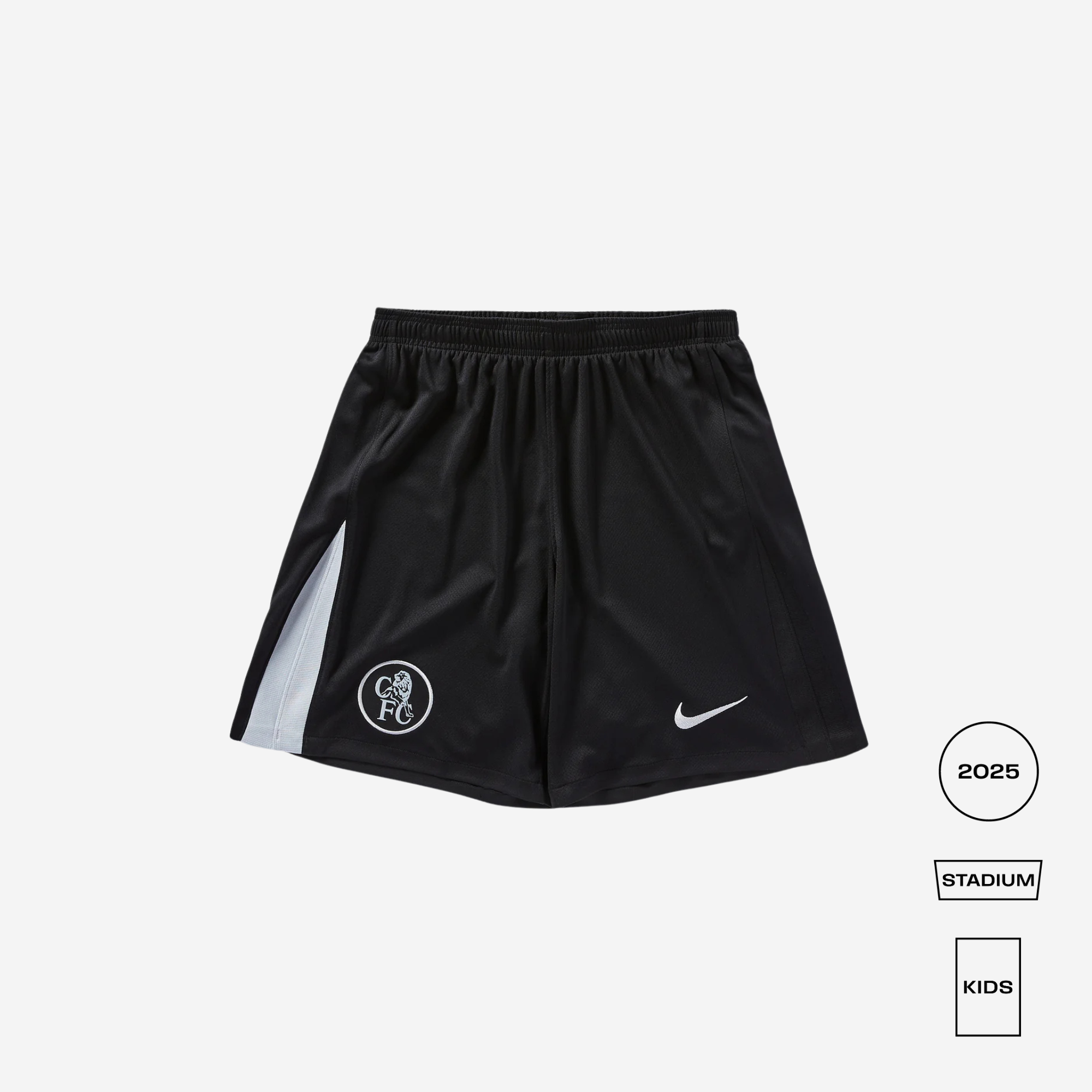 KIDS Chelsea FC 2025/26 Stadium Third Total 90 Soccer Replica Shorts