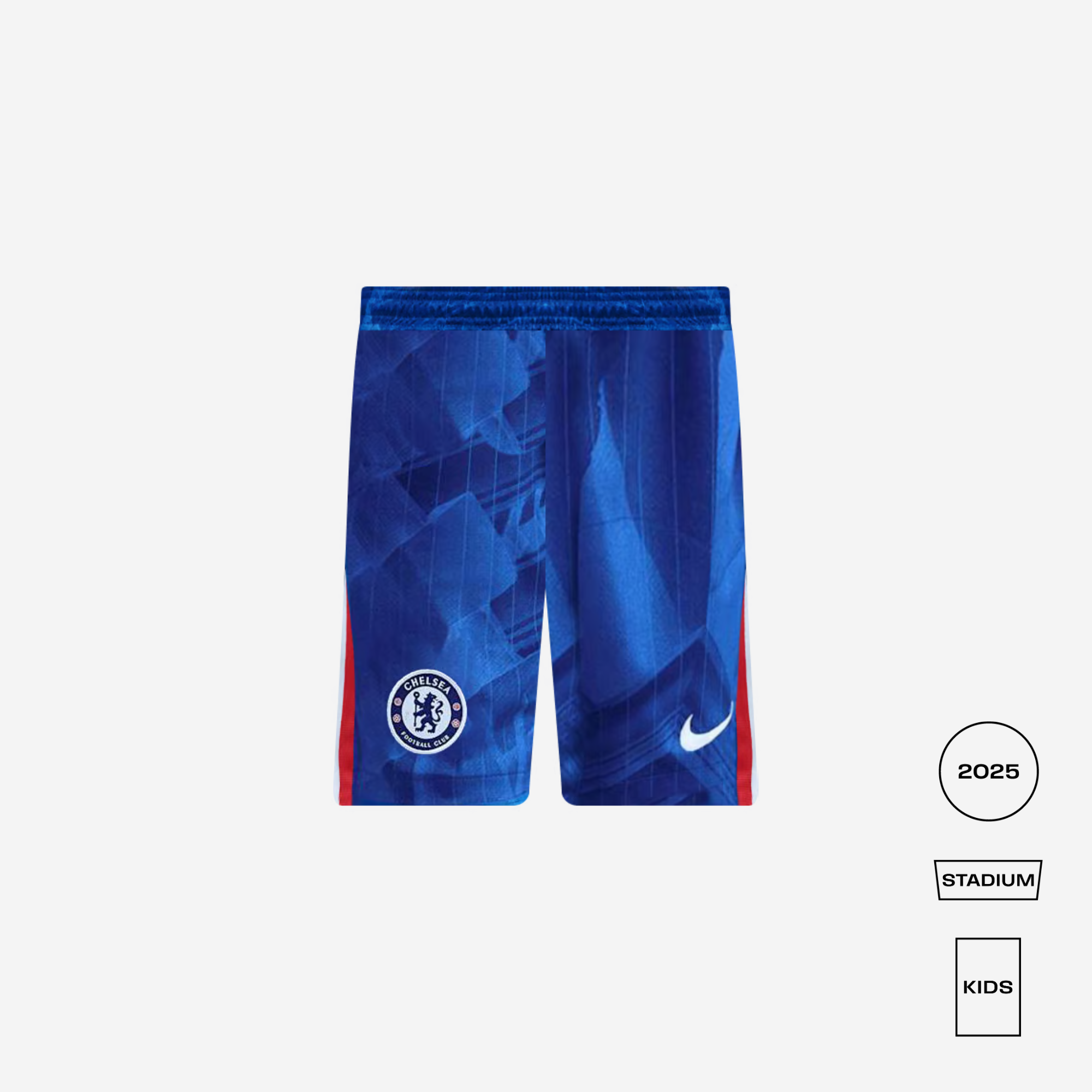 KIDS Chelsea FC 2025/26 Stadium Home Nike Dri-FIT Soccer Replica Short
