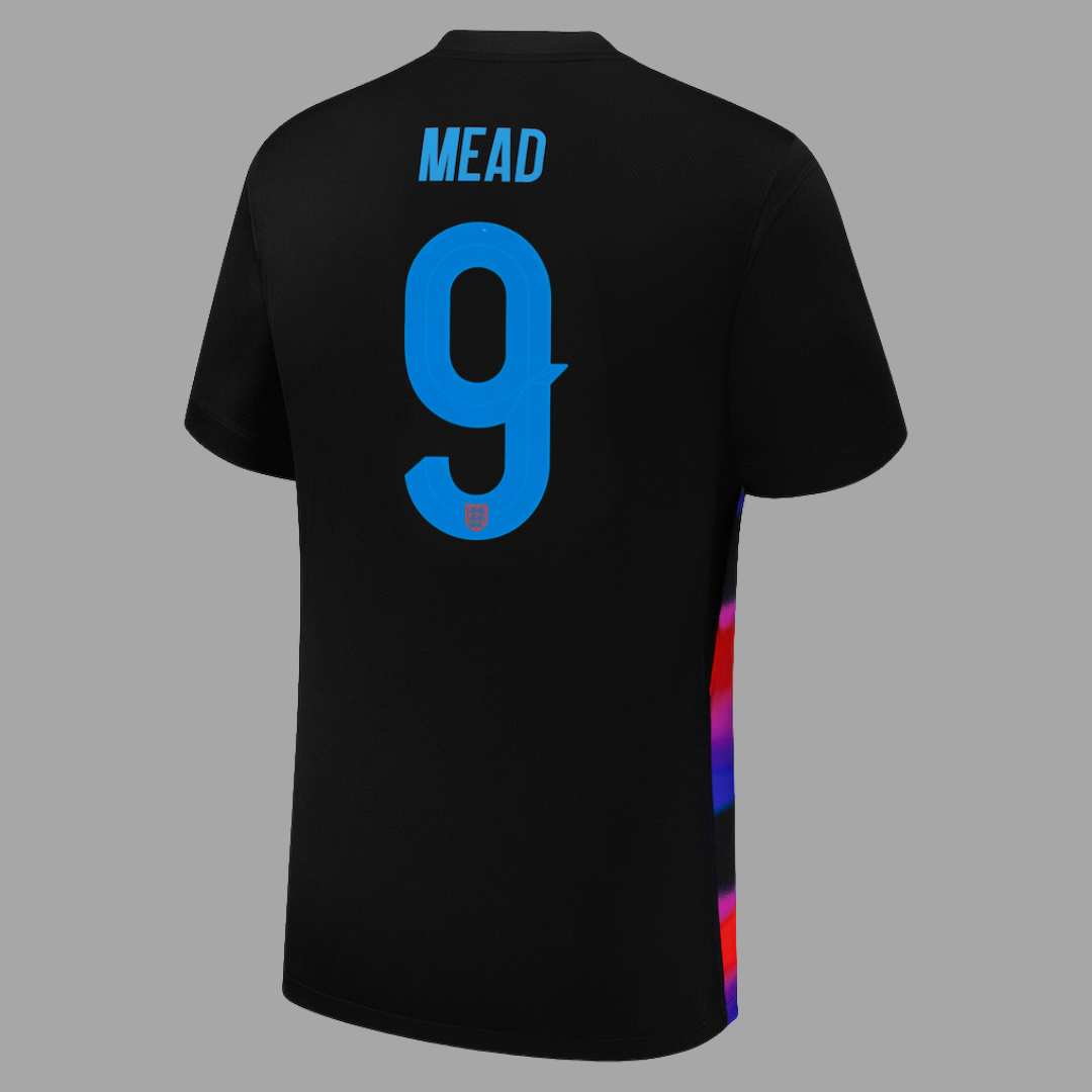 England Away Straight Fit Stadium Shirt - MEAD 9