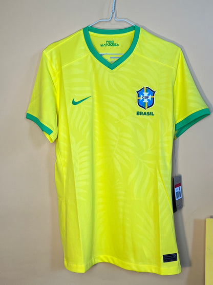 Brazil Home Nike Stadium Curved Fit Jersey 2023