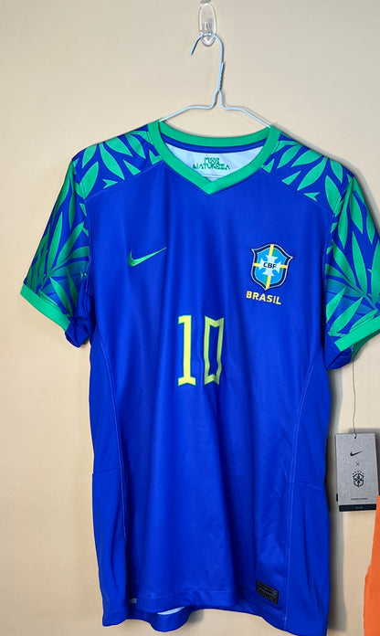 Brazil Away 2023 Womens Large Shirt - Marta 10