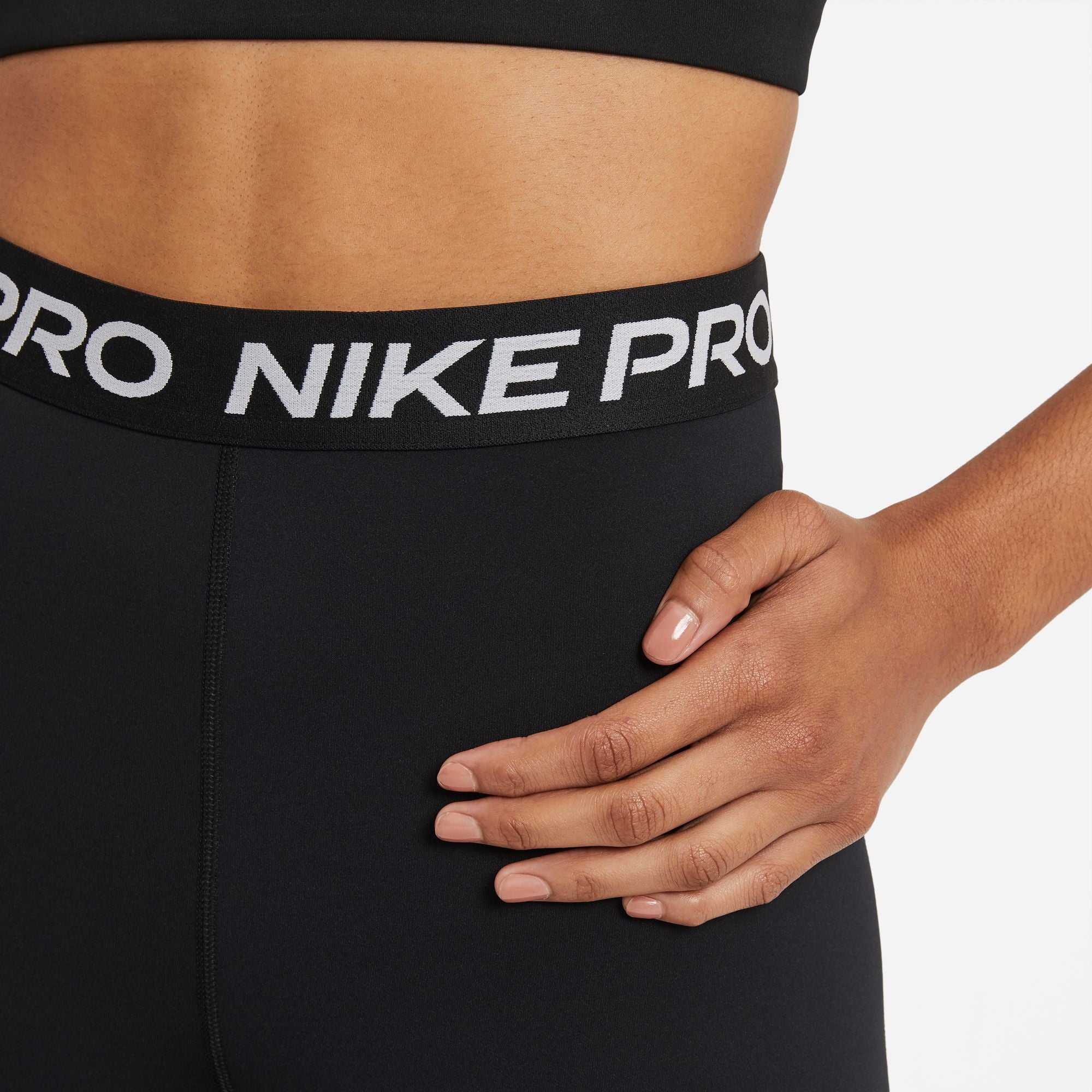 Pantalones cortos de 7" de talle alto para mujer Nike Pro 365