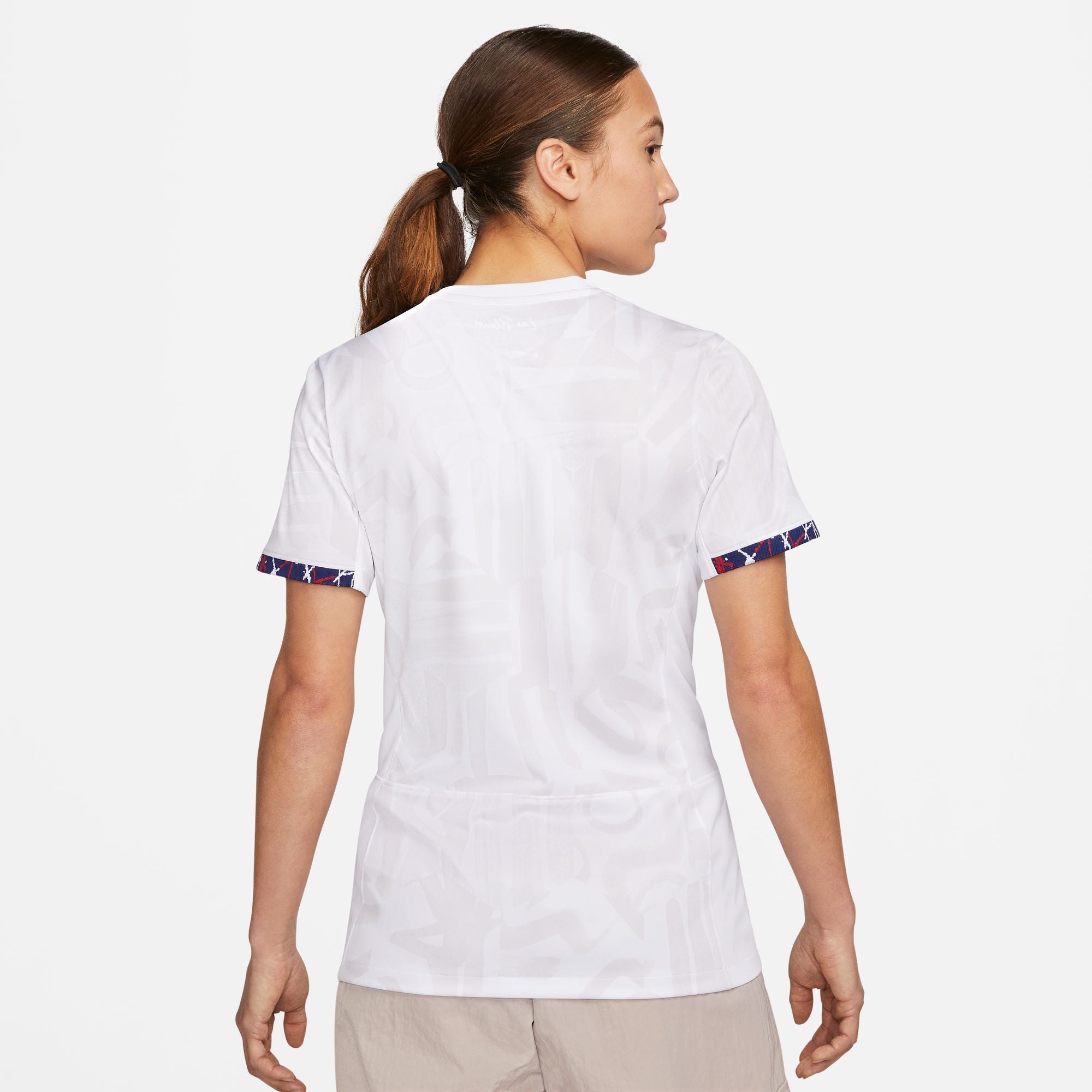 Frankrijk uit Nike Stadium Curved Fit shirt 2023