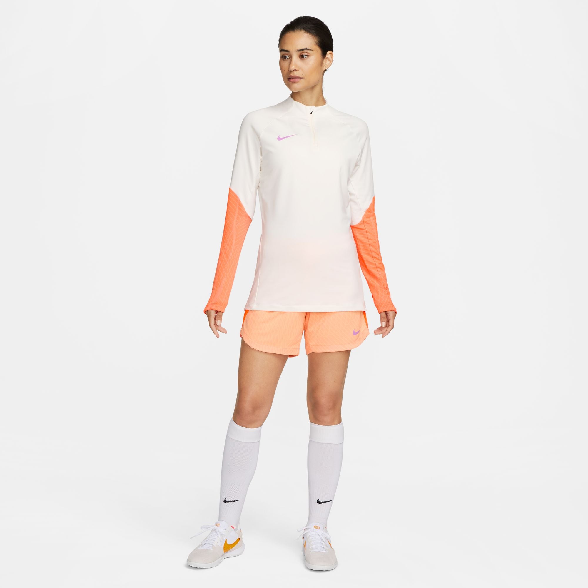 Nike Dri-FIT Strike Drill-top met lange mouwen voor dames