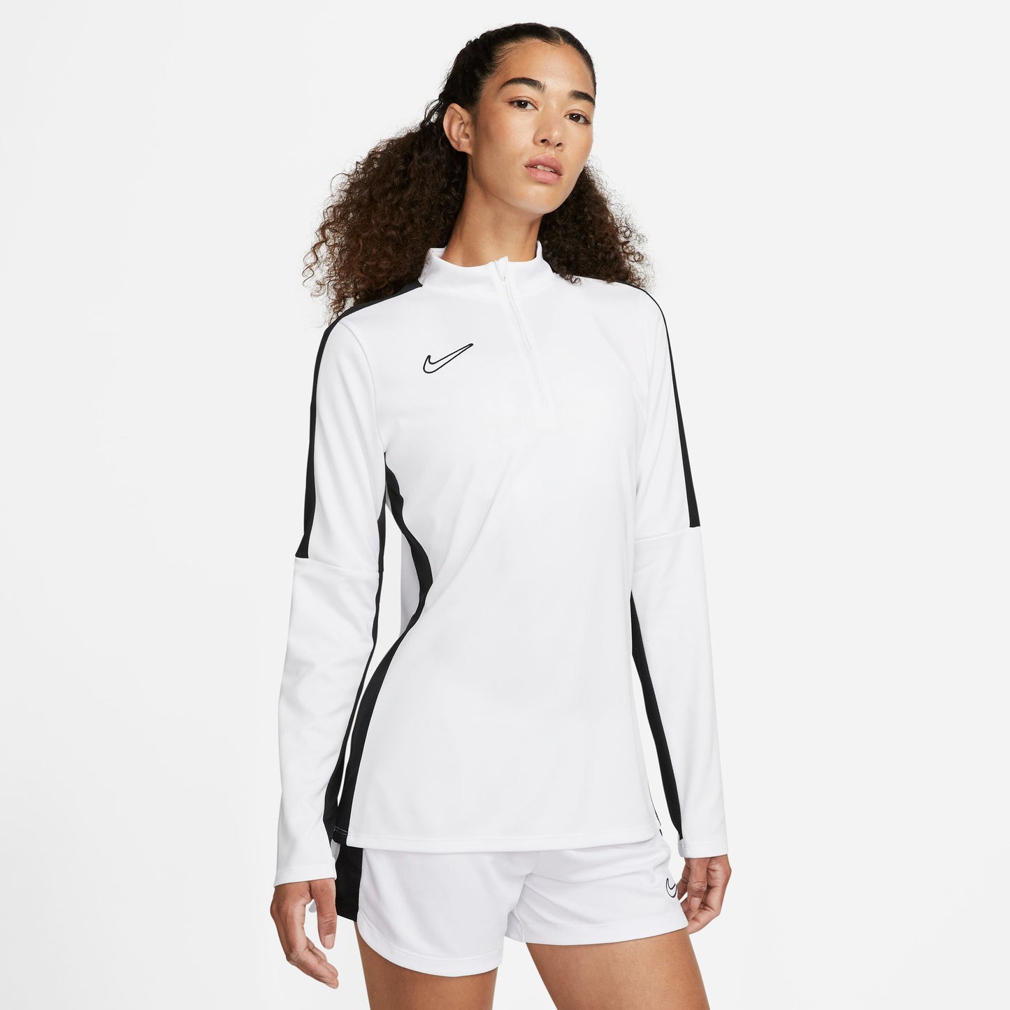 Nike Dri-FIT Academy - Camiseta de fútbol para mujer - Blanco