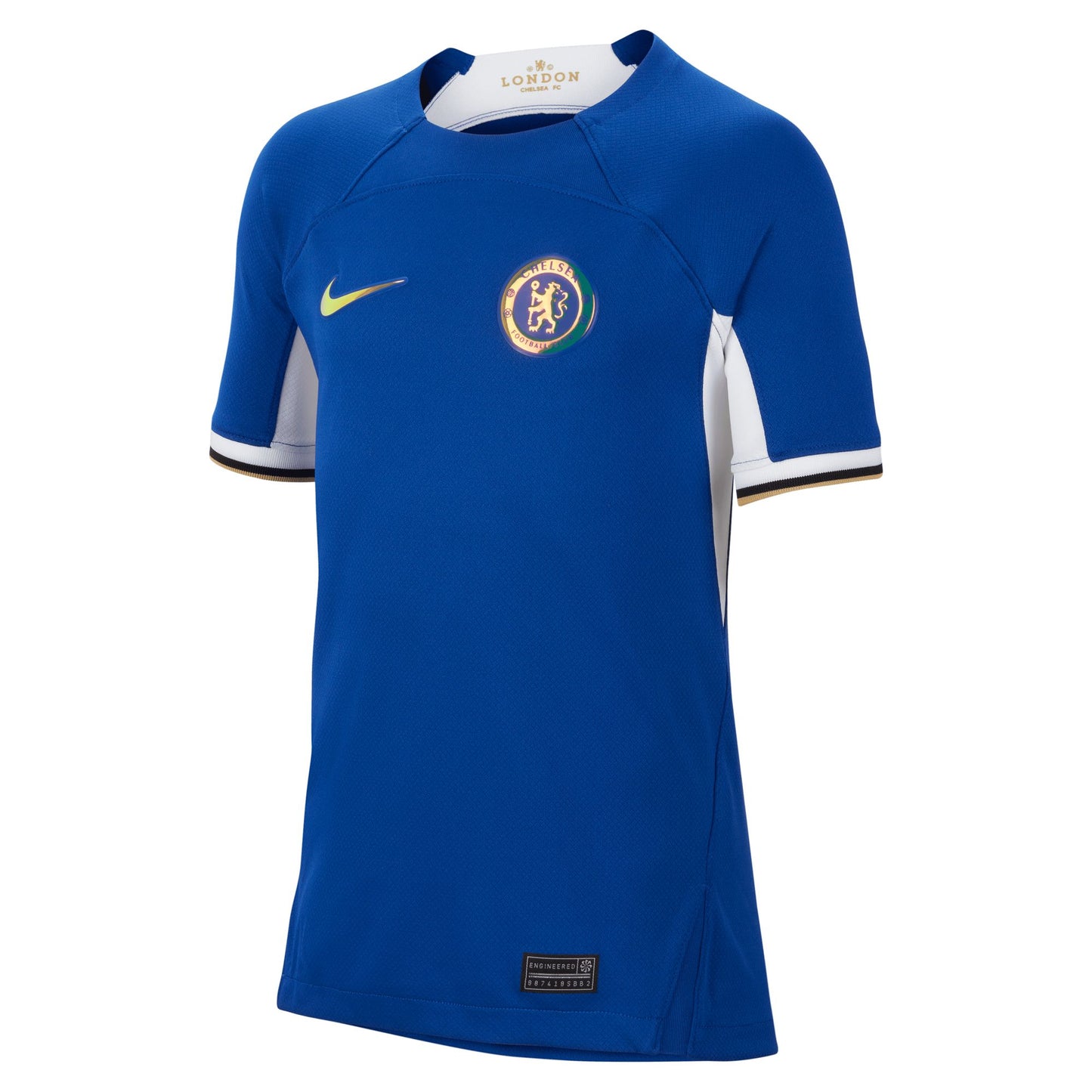 Chelsea FC 2023/24 Stadium Home Big Kids' Nike Dri-FIT Football Shirt