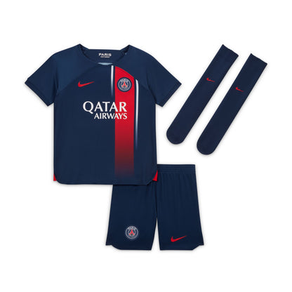 Paris Saint-Germain 23/24 Home Little Kids' Nike Dri-FIT 3-Piece Kit