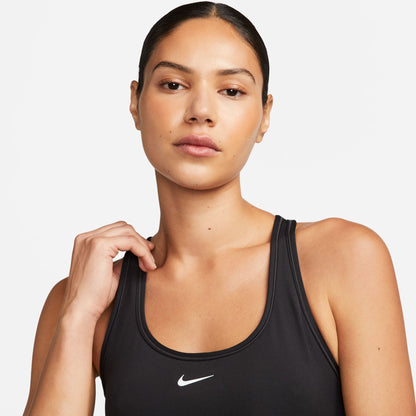 Nike Swoosh Light Support Women's Non-Padded Black Sports Bra