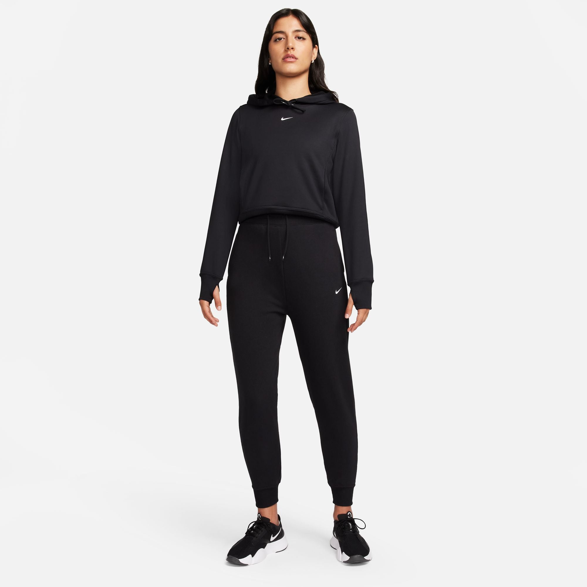 Joggers de rizo francés 7/8 de talle alto Nike Dri-FIT para mujer