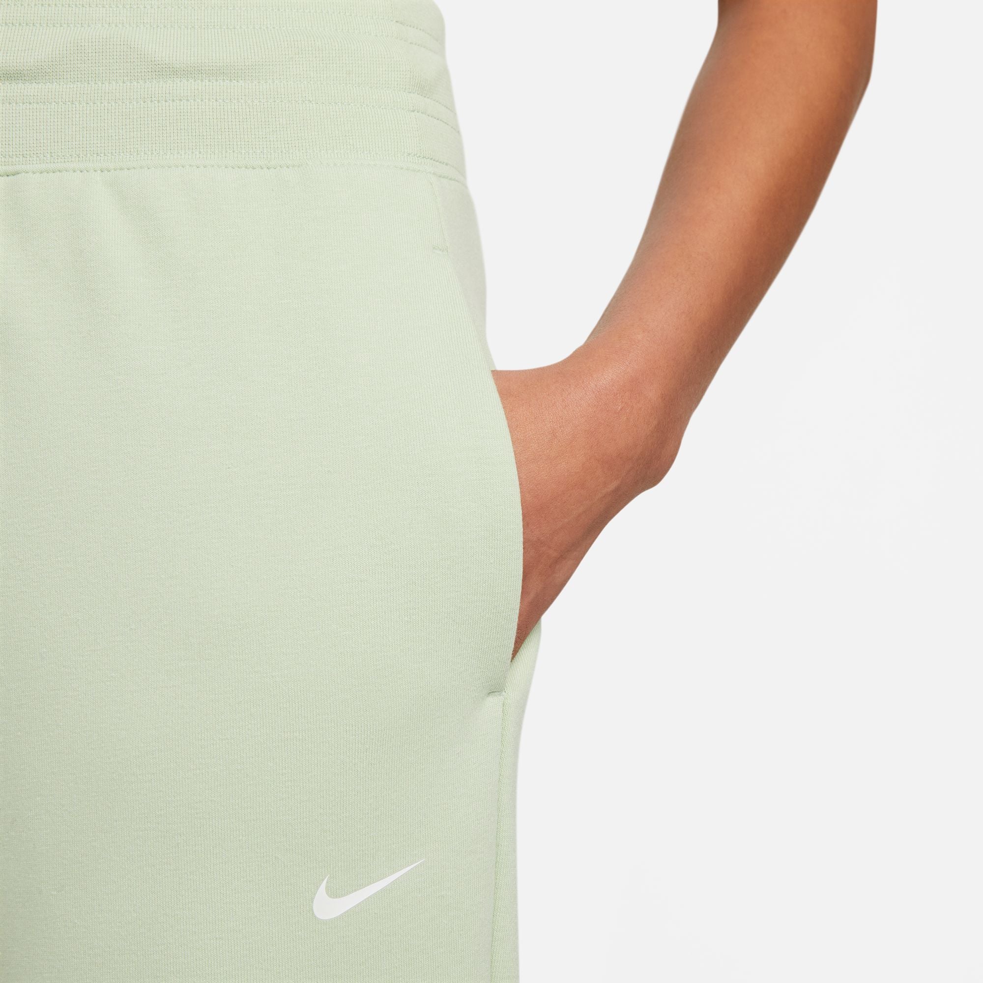 Joggers de rizo francés 7/8 de talle alto Nike Dri-FIT para mujer