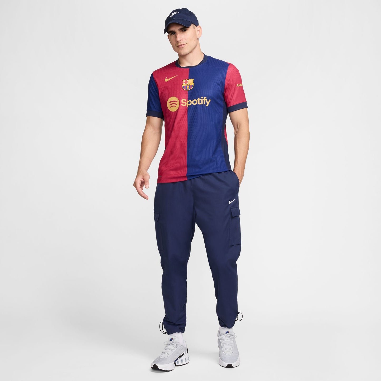 Barcelona Home 24/25 Straight Fit Nike Dri-FIT ADV Match Shirt