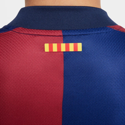 FC Barcelona 24/25 Stadium Home Big Kids' Nike Dri-FIT Football Shirt