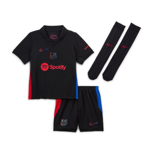 Barcelona Home 23/24 Nike Dri-FIT 3-delig tenue voor kleine kinderen