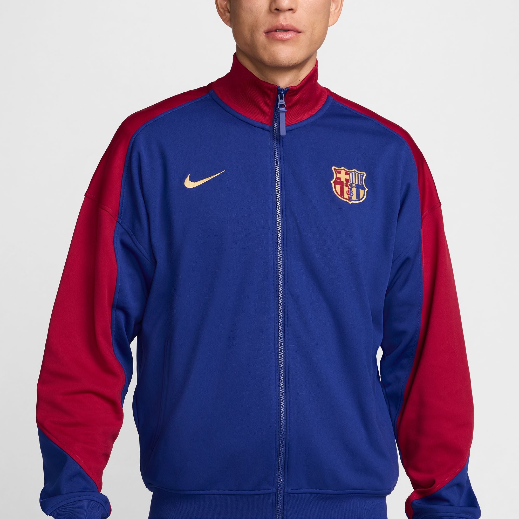 FC Barcelona Academy Pro Home Straight Fit Soccer Jacket