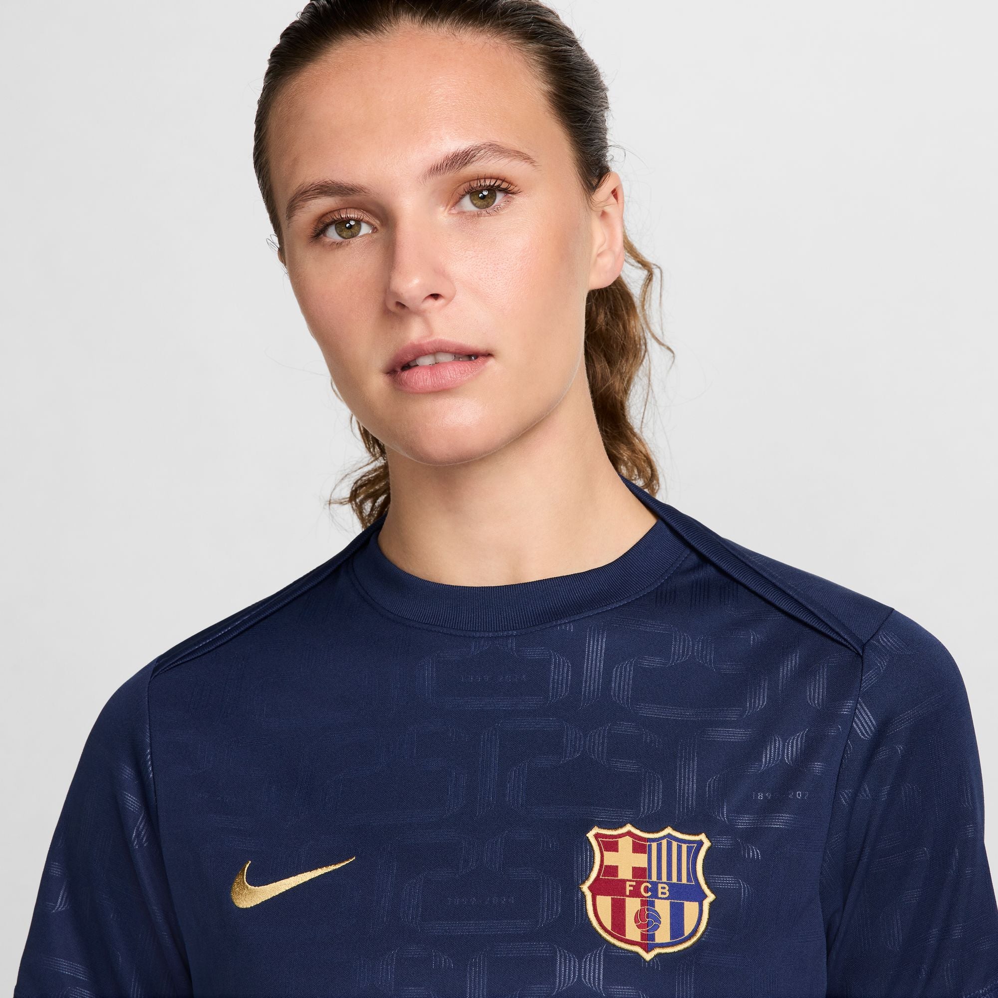 Camiseta prepartido Nike Academy Pro del Barcelona