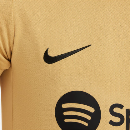 Barcelona derde 23/24 gebogen Nike Dri-FIT voetbaltrainingtop