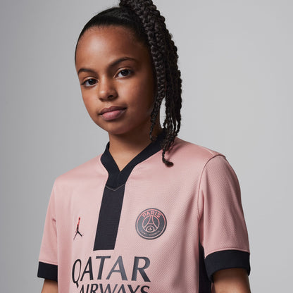 Paris Saint-Germain 2024/25 Stadium Third Big Kids' Jordan Dri-FIT Soccer Replica Jersey