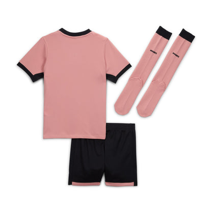 Paris Saint-Germain 2024/25 Stadium Third Little Kids' Jordan Soccer Replica Three-Piece Kit