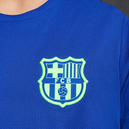 FC Barcelona Strike Third Big Kids' Short-Sleeve Top