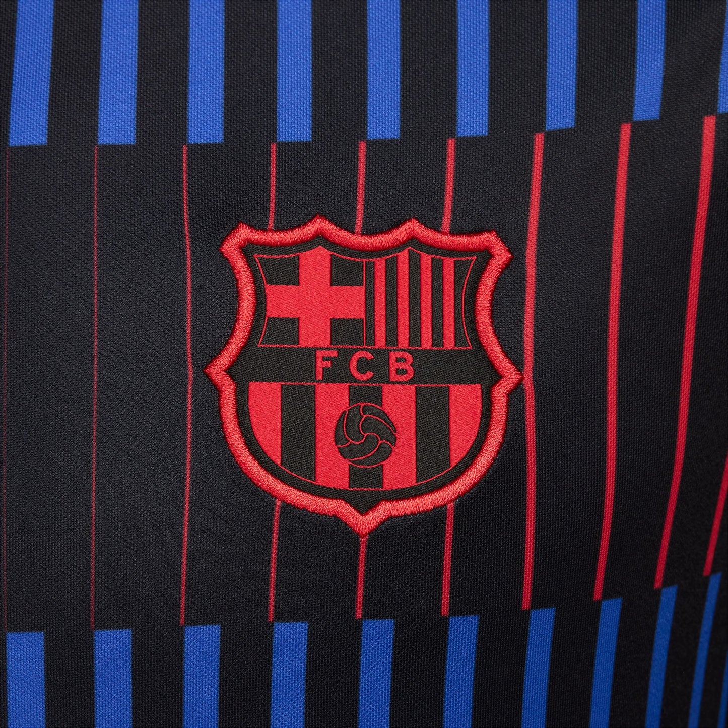 FC Barcelona Academy Pro Away Straight Fit Pre-Match Short-Sleeve Top