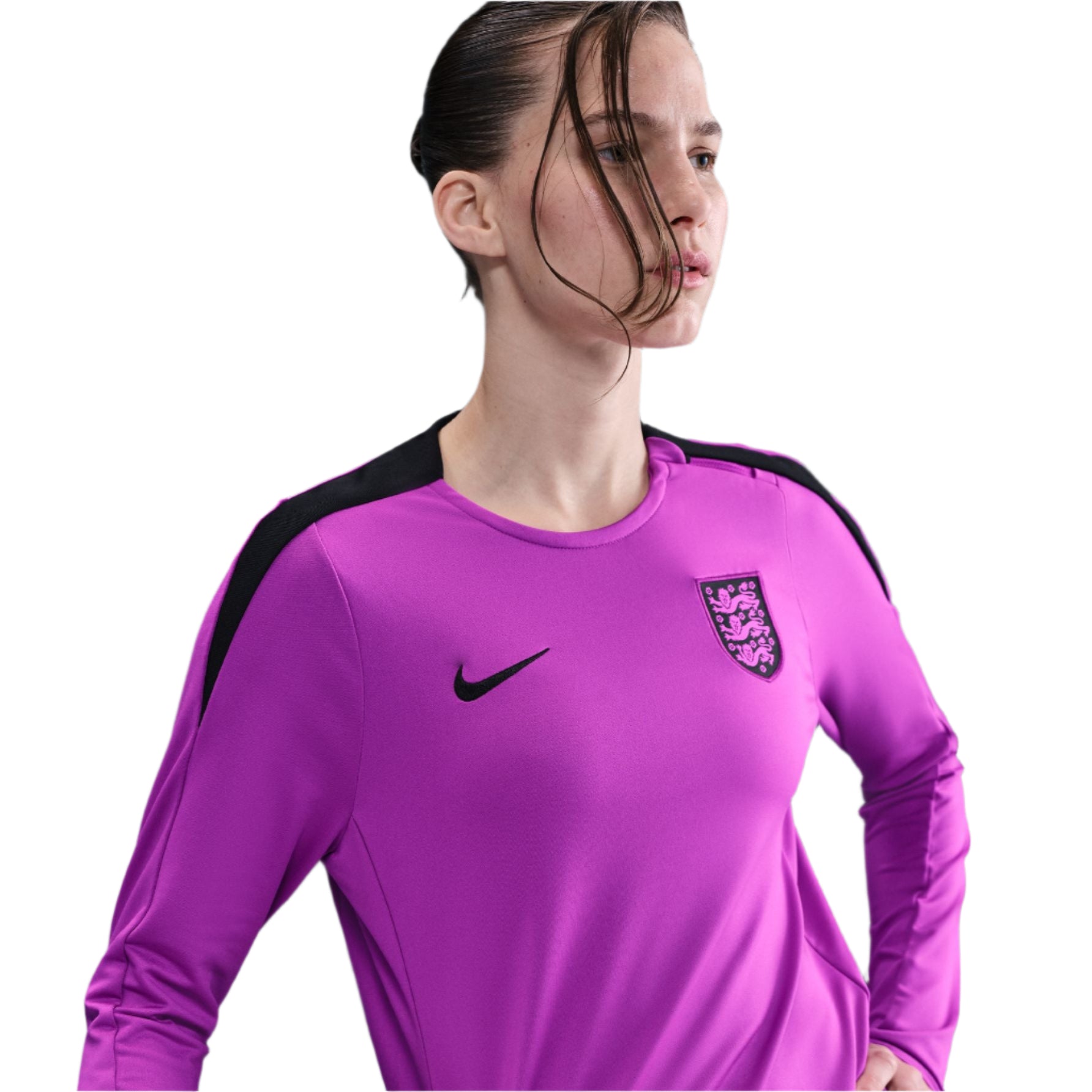 England Strike Curved Fit Nike Dri-FIT Soccer Crew-Neck Knit Top