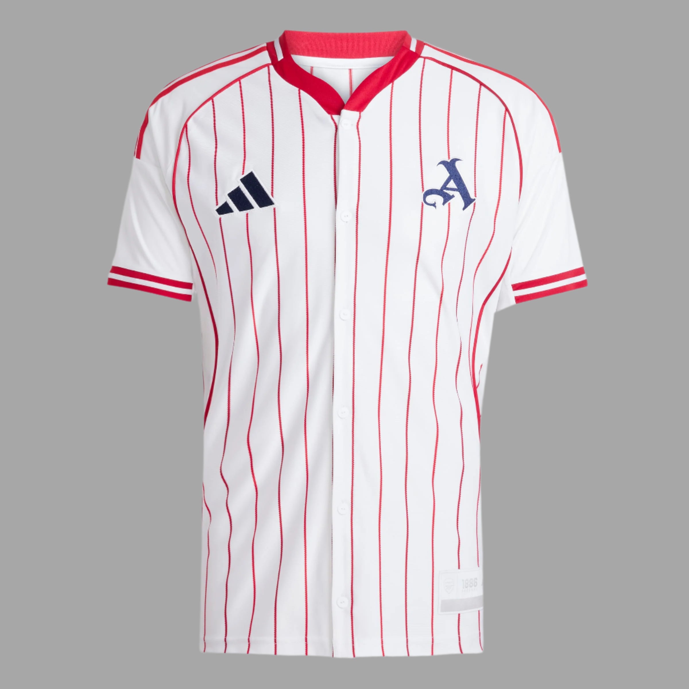 Arsenal White Baseball US Pack shirt men's fit