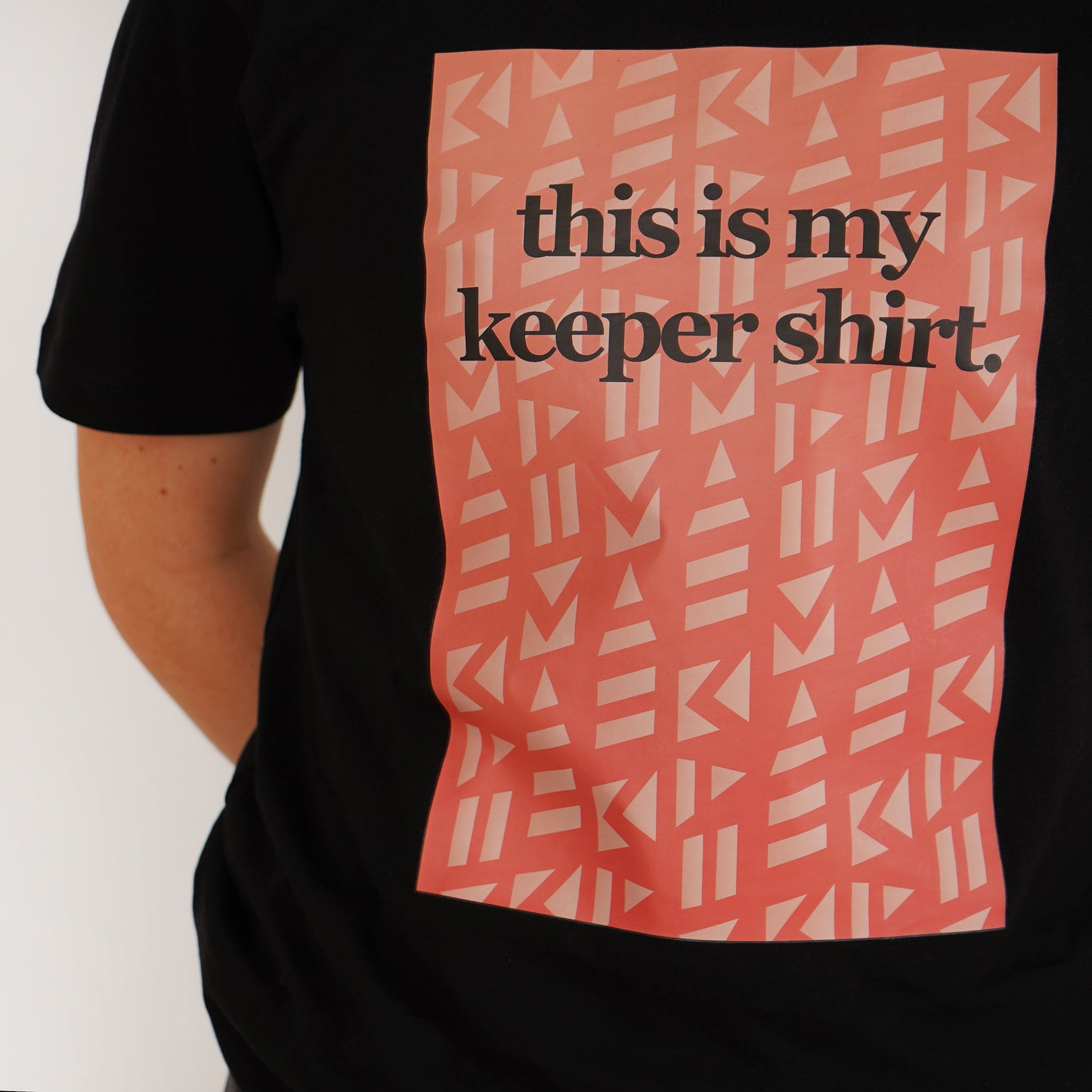 This Is My Keeper Shirt Black Tee