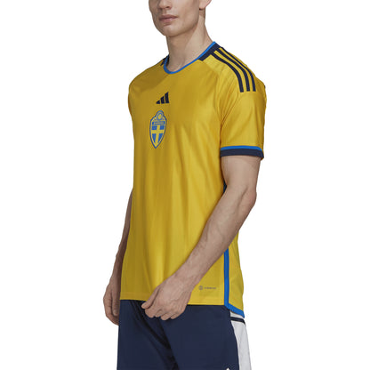 Sweden Home Adidas Stadium Straight Fit Jersey 2023
