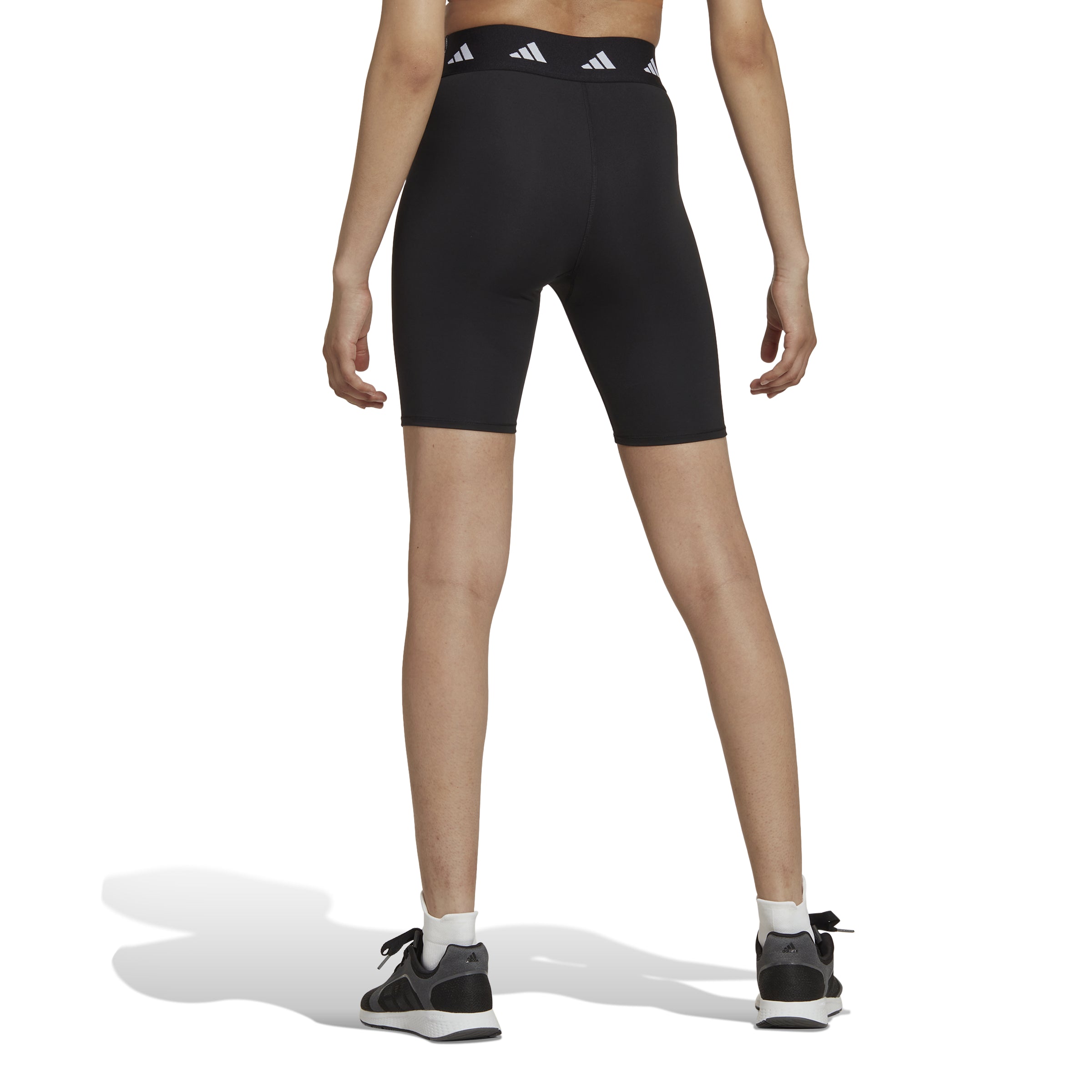 Leggings cortos Techfit Bike - Negro