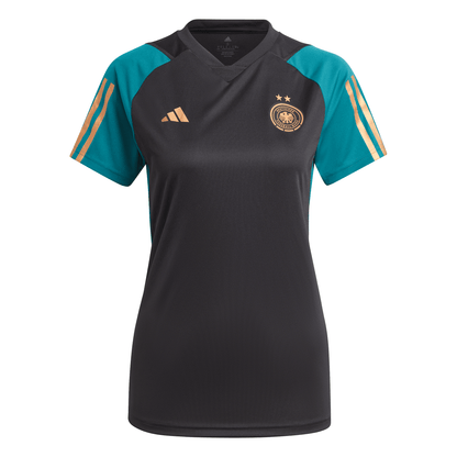 Germany Adidas Training Curved Fit Jersey 2023