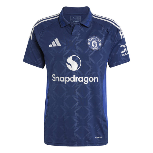 Camiseta Adidas Stadium de corte recto de visitante del Manchester United 23/34