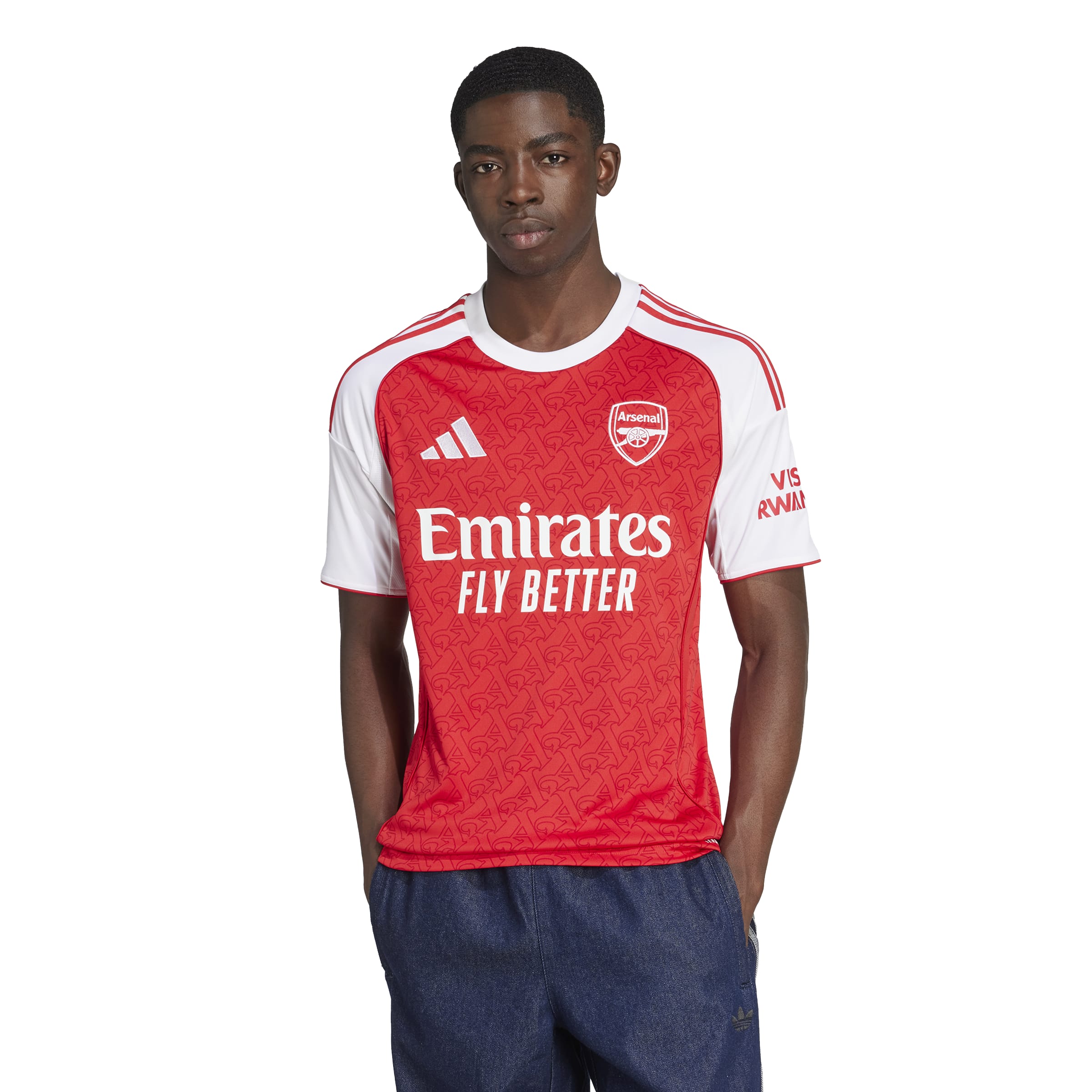 Arsenal 25/26 Home Straight Fit Stadium Jersey