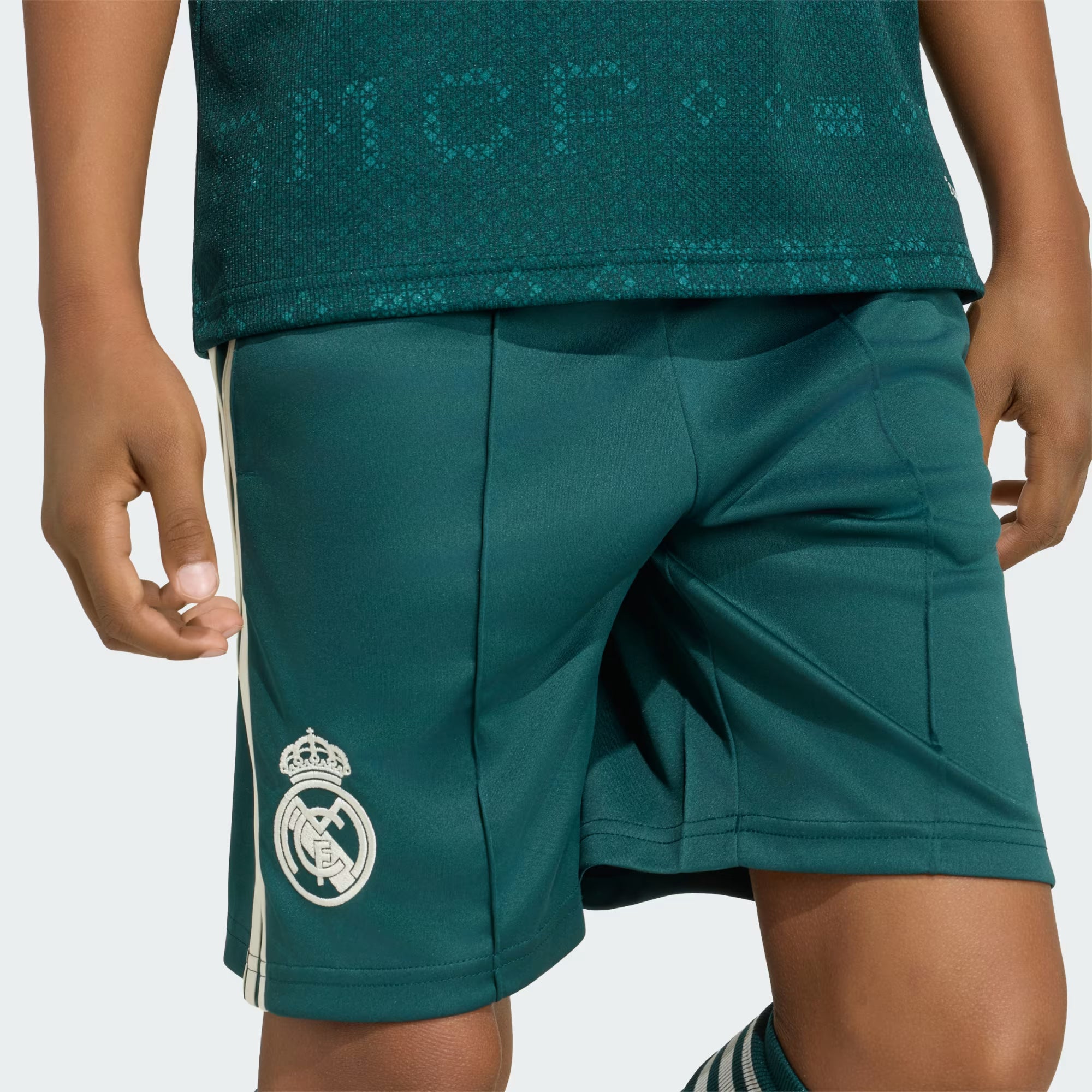 KIDS Real Madrid 2026/27 Away Shorts - adidas
