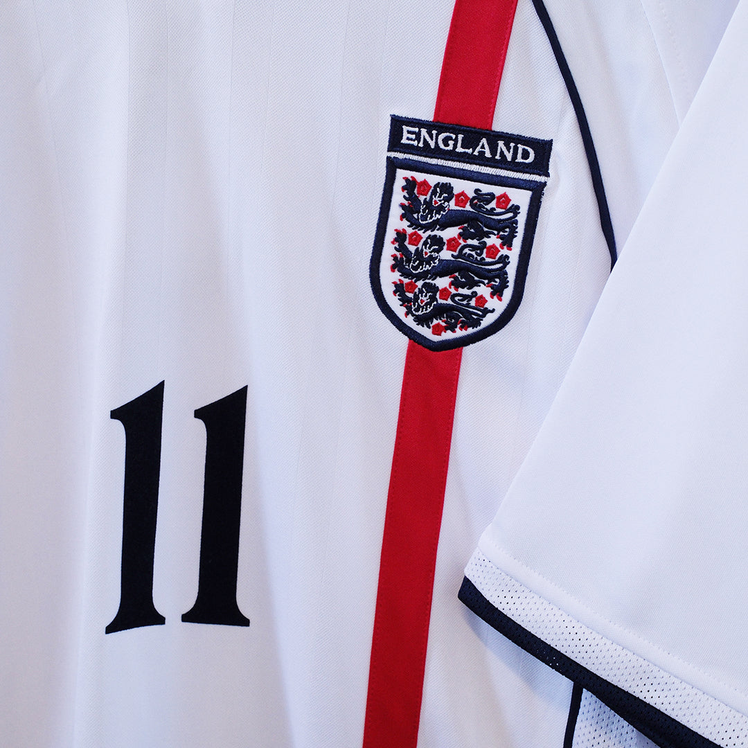 Retro 2002 England Shirt (YANKEY 11)